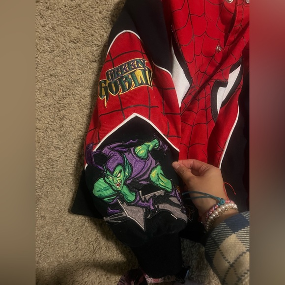Spider-man Racer Jacket - Picture 3 of 7